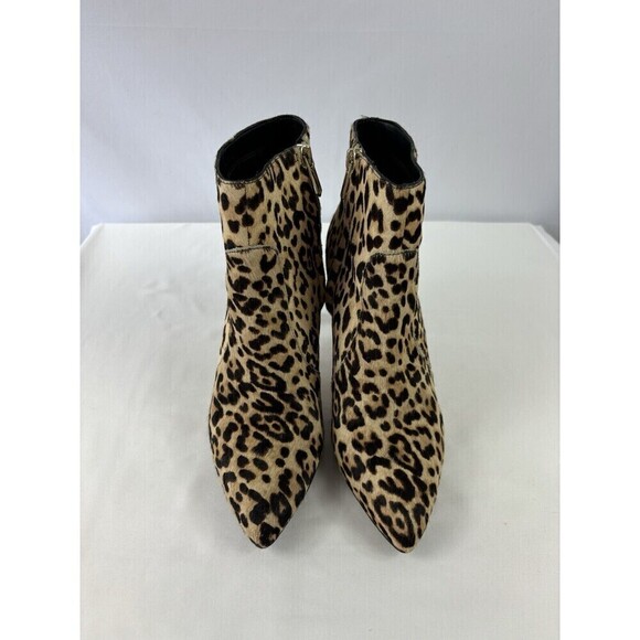 Sam Edelman Leopard Print Ankle Boots - Picture 4 of 15